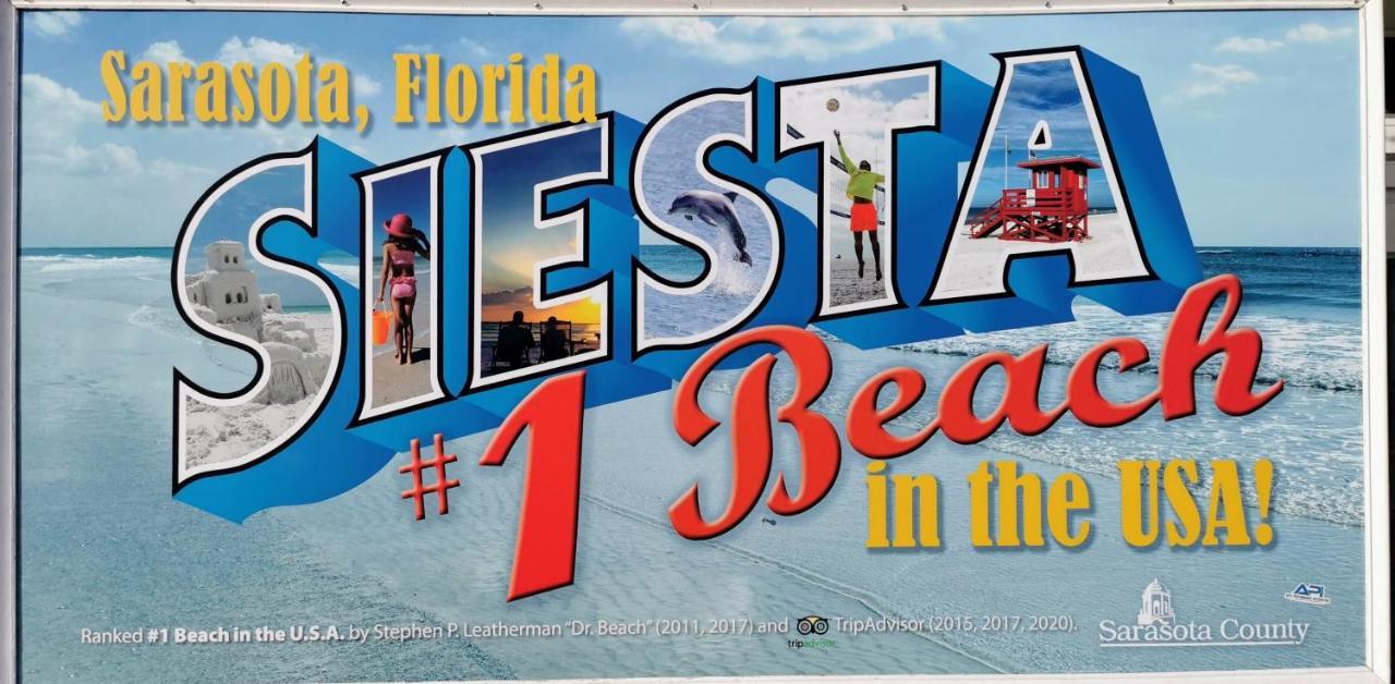 Luxury 3Bd House, Siesta Key Beach Sarasota Eksteriør bilde